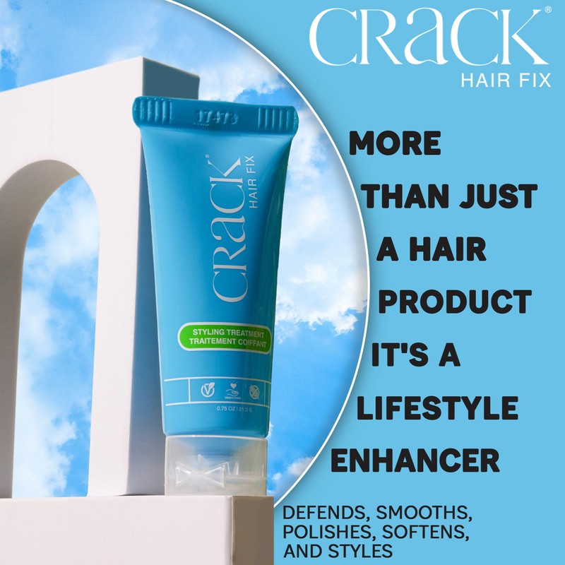 Crack HAIR FIX - Styling Creme, .75 Ounce