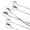 Pack of 6 19.8 cm Long Ice Cream Spoons, Stainless
