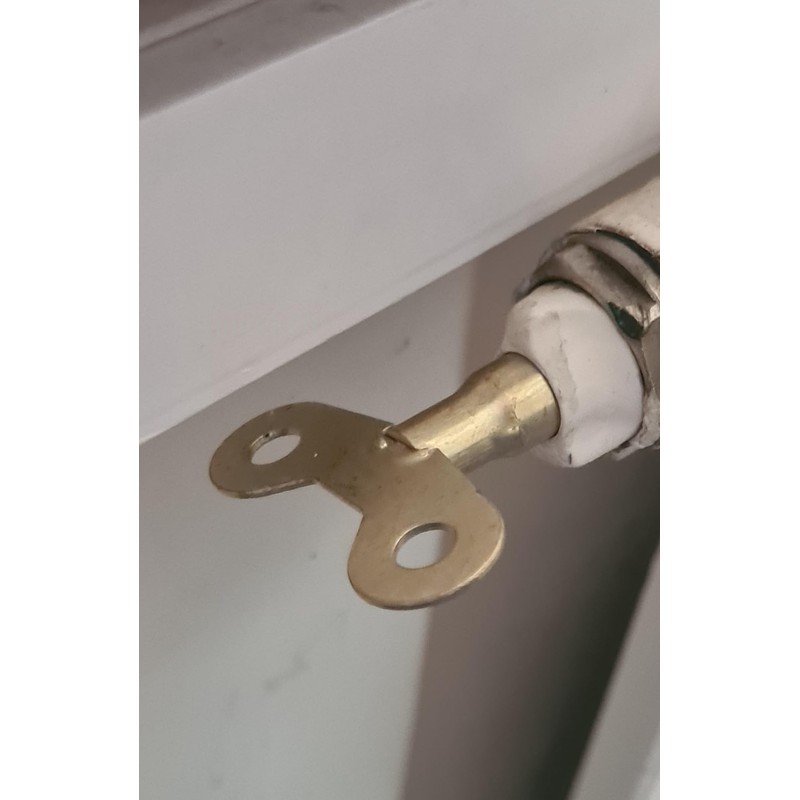 fiXte Wide Radiator Plumbing Bleed Bleeding Key Keys Brass Vent