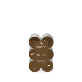 Spaas - Lumini profumati, confezione da 12 pezzi, 4,5 ore - Warm Wonder