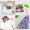 6-Pack Happy Time Diamond Painting Greeting Card Kits, Special Shaped