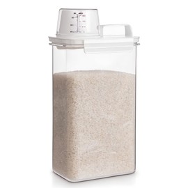 FrutPunch Rice Container, Rice Storage Container, 3-5 Lbs Tcereal Container, Suitable for Home Kitchen, Soybean Food Storage, Pet Food Storage Containers