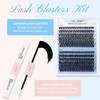 Lash Clusters C D Curl 240 Pcs Individual Lashes 10D/20D/30D/40D/50D