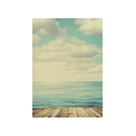 Motivpapier Ocean View , 20 Blatt A4, 100g/qm, hochwertiges Motivpapier / Briefpapier für Laser/Ink/Copy/Hand