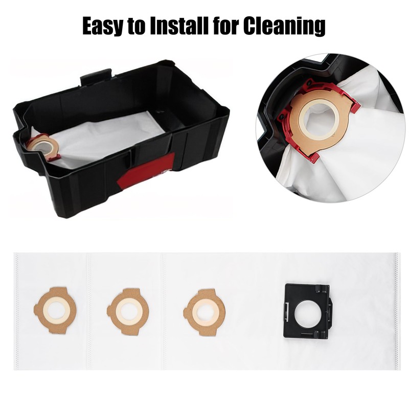 3 Pack 49-90-2016 Fleece Dust Bags Compatible with Milwaukee 0960-20