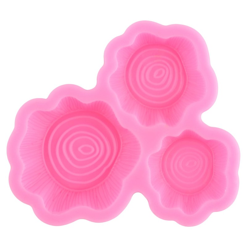 ZiXiang Pine Cone Silicone Mold Squirrel Tree Stump Fondant Molds