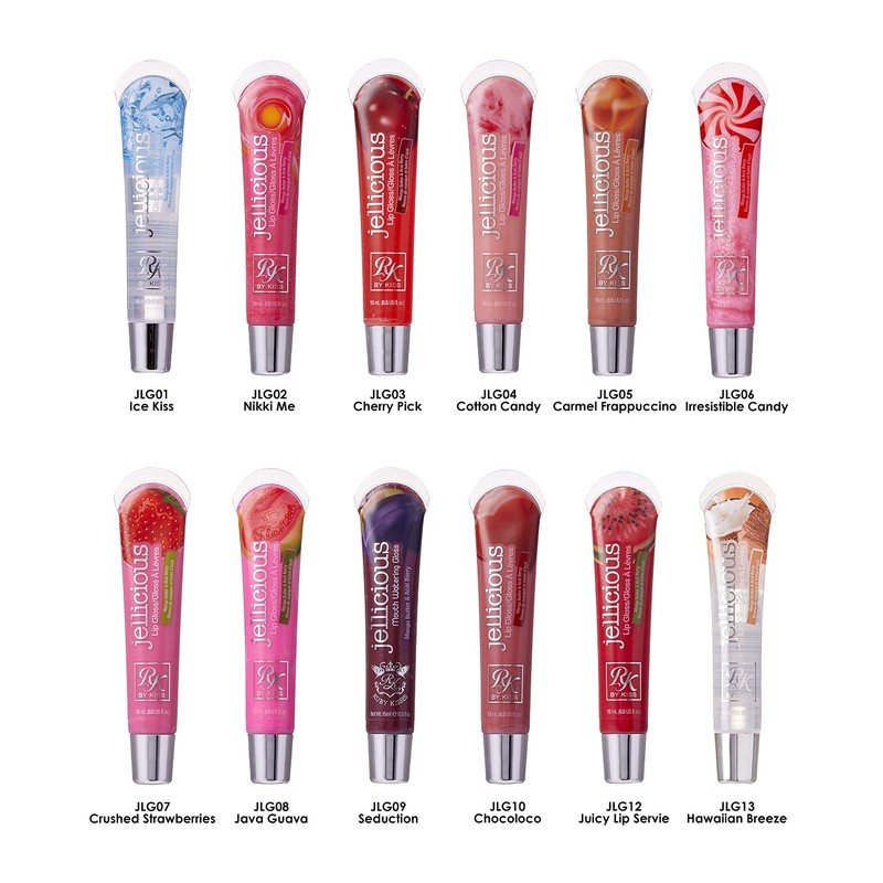 Ruby Kisses Jellicious Mouth Watering Lip Gloss (JLG01&JLG04&JLG05)