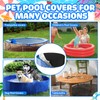 YAOZUP Round Pool Cover, 120 x 30 cm, Dog Pool