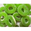 SOUR APPLE Flavored Chewy Gummy/Gummi Rings - Bulk Candy- ONE