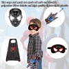 Spider Cape and Mask, Hero Web Shooter Kids Cape Mask