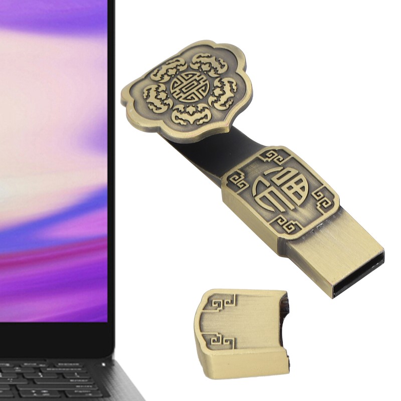 USB Flash Disk Portable Waterproof Metal 2.0 Drive Storage Memory