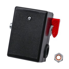 JDLLONG Air Compressor Pressure Switch Z-D26612 for Porter Cable 150/120 PSI D26612 4 Port