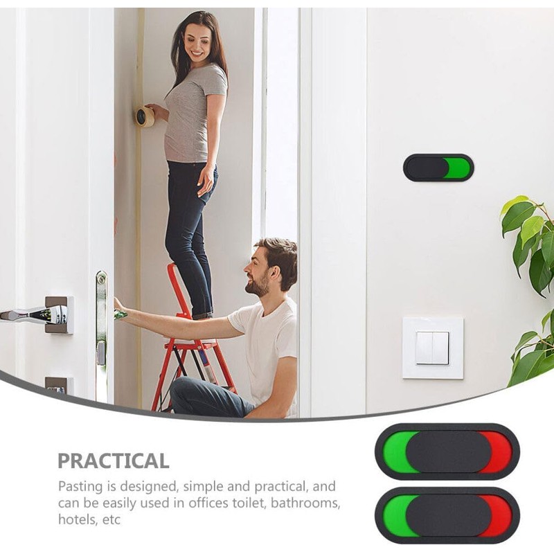 4pcs Door Slide Sign Privacy Sign No Words Do Not