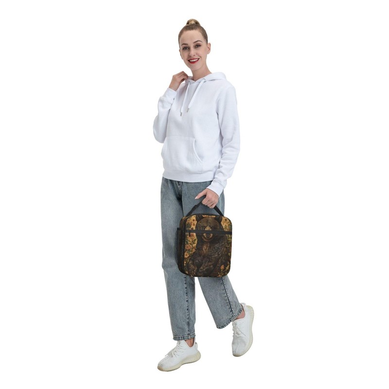 Cromcu Insulated Lunch Box for Adults - Bear Lunch Box