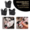 Byhoo Dog Muzzle, Adjustable Breathable Dog Muzzle Medium (Maximum Circumference