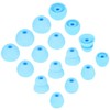 Blue Ear Tips Replacement for Beats Flex Earbuds, JNSA 8