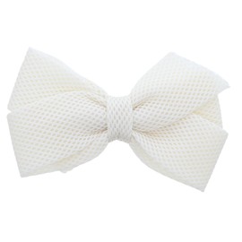 Babies' Fun Scuba Hair Bow Large-Ivory