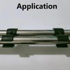 40PCS Double Clips Pipe Clamp Clips, PVC Plastic Shelf Pole