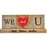 We Love you Dad gift sign. A unique present for