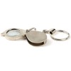 SUPVOX Magnifying Glass Keyring Mini Portable Foldable 15x Handheld Magnifier