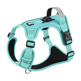 Dog Harness & Viridis & Large (Pet Weight 30.8-49.6 lb), Padded and Reflective Harness for Training and Everyday