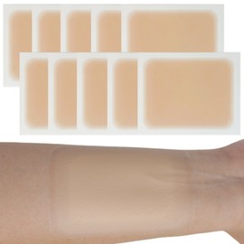 Natural Life Upgraded Tattoo Cover Sheet, Beige Oak Medium, 10 Pieces / 네츄라이프 업그레이드 된 타투커버시트, 베이지 오클 중형, 10개