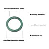 High Temperature Green Fibre Washer 1" - Pack of 10