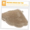 Ipetboom Shower Back Scrubber Wall Mount Exfoliating Foot Back for