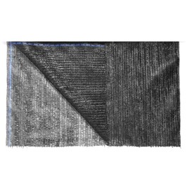 WindscreenSupplyCo] 40% 6.5' x 15 FT Pre-Cut Eyelets Shade Cloth Sunblock Shade UV Resistant Net for Garden Greenhouse Flower Plant, Black