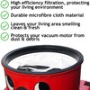SPARES2GO Cloth Filter + Reusable Washable Zip Bag for Numatic