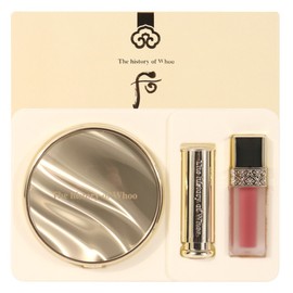 The Whoo Gongjinhyang Mi Luxury Glow Pressed Powder No. 1 Special Set / 더후 공진향 미 럭셔리 글로우 프레스드 파우더 1호 기획세트
