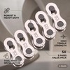 Bnineteenteam Bicycle Chain Links, 5 Pairs Bicycle Chains Chain Lock