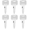 ECSiNG Pack of 6 Ignition Keys A5160 Forklift Ignition Key