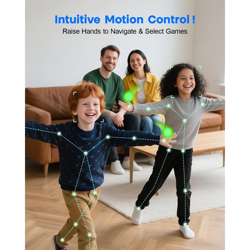MetFut AR Motion Gaming Console for Kids: Learning & Active