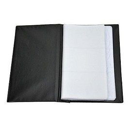 160 Business Card Holder Book Booklet Wallet Pouch Organiser Folder