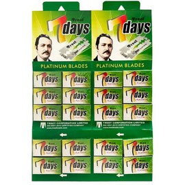 100 Treet 7 Days Platinum Razor Blades