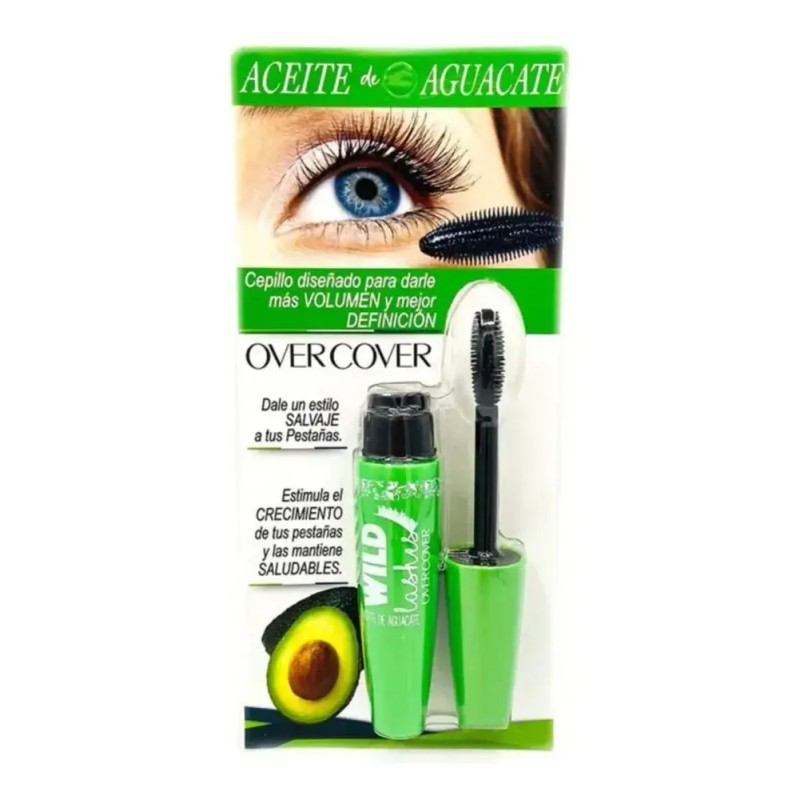Rimel Over Cover Wild Lashes Pestañas Aceite De Aguacate 3pz