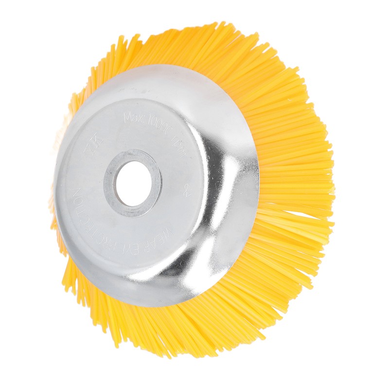 25mm Nylon Wheel Brush Trimmer High Hardness Nylon Manganese Steel
