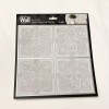 MAIN STREET WALL CREATIONS Peel Stick 8"x8" Art Wall Tile