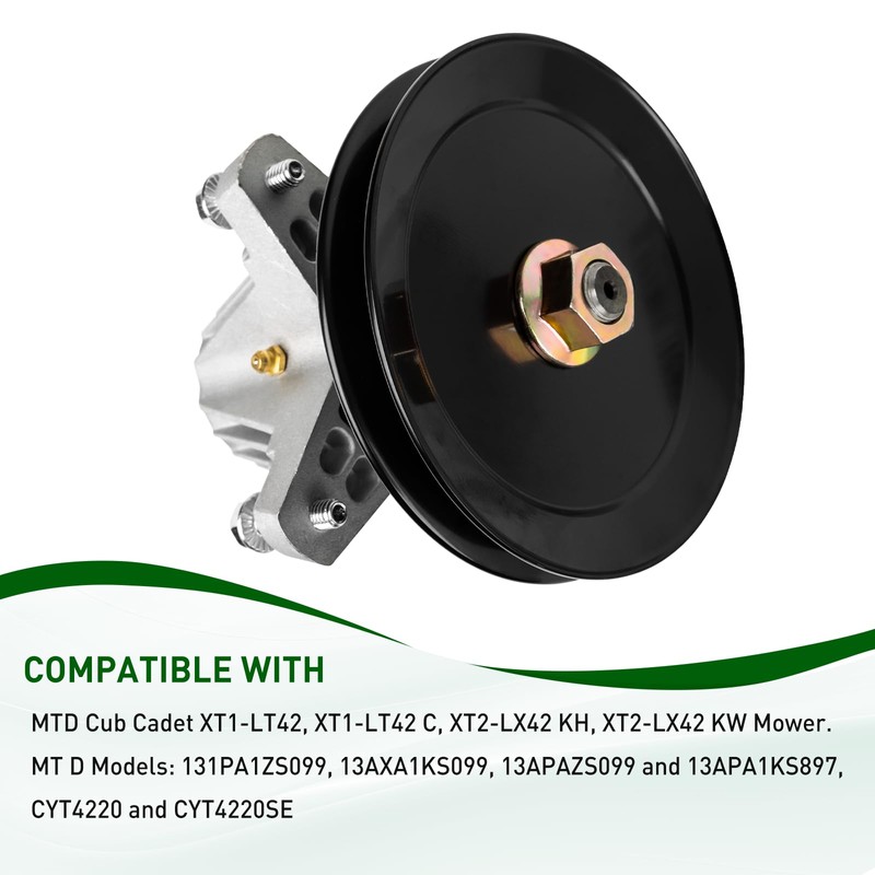 CLSR2U 618-06976A 918-06976A Deck Spindle Assembly, Compatible with Cub Cad-et