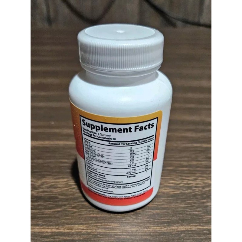 Pure Fuel Keto ACV Gummies 525mg 30 Count