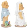 Roman 12926 Cherished Teddies Theo and Olivia Wedding Couple Figure,