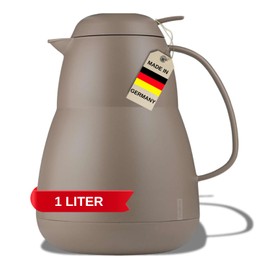 Helios Zeo Vacuum Jug Warm Grey 1 Litre