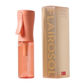 FLAIROSOL MyStyle, Spray Bottle for Hair - Small Travel Spray Bottle, Ultra Fine Continuous Water Mist for Face, Hairstyling, Salon, Cleaning, Beauty, Toners, Hydration & Makeup, 3.04oz / 90ml, Peach