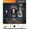 Nilight 9006 LED Headlight Bulbs 350% Brighter HB4 LED Low