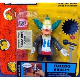 The Simpsons Tuxedo Krusty Series 13 World of Springfield Interactive Figure