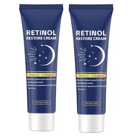 2PCS Retinol Cream for Face, Anti-Aging Cream, Face Moisturizer, Retinol Collagen Wrinkle Moisturizer for Women