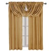 sheetsnthings 100% Polyester Gold Soho Waterfall Decorative Trim Window Valance