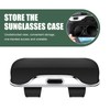 Ferianl Sunglass Holder for Car Visor, Multi-Functional Auto Sun Visor