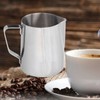 304 Stainless Steel Frothing Cup with Inner Scale Pointed Mouth